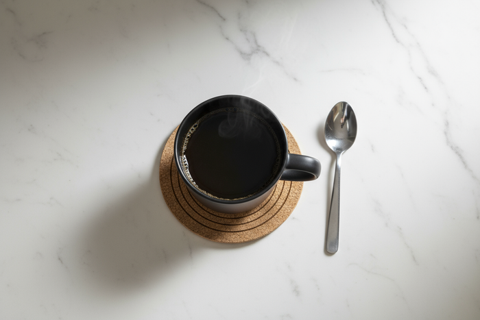 Korkuntersetzer mit Sprüchen