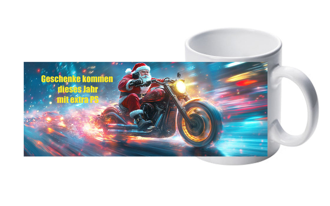 Der Weihnachtsmann gibt Gas