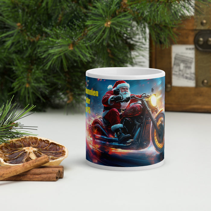 Der Weihnachtsmann gibt Gas