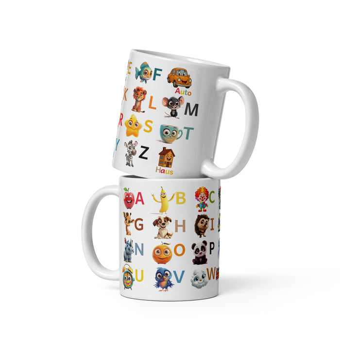ABC-Kindertasse – Lernen mit Spaß!