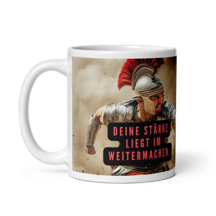 Stärke zeigt sich im Weitermachen