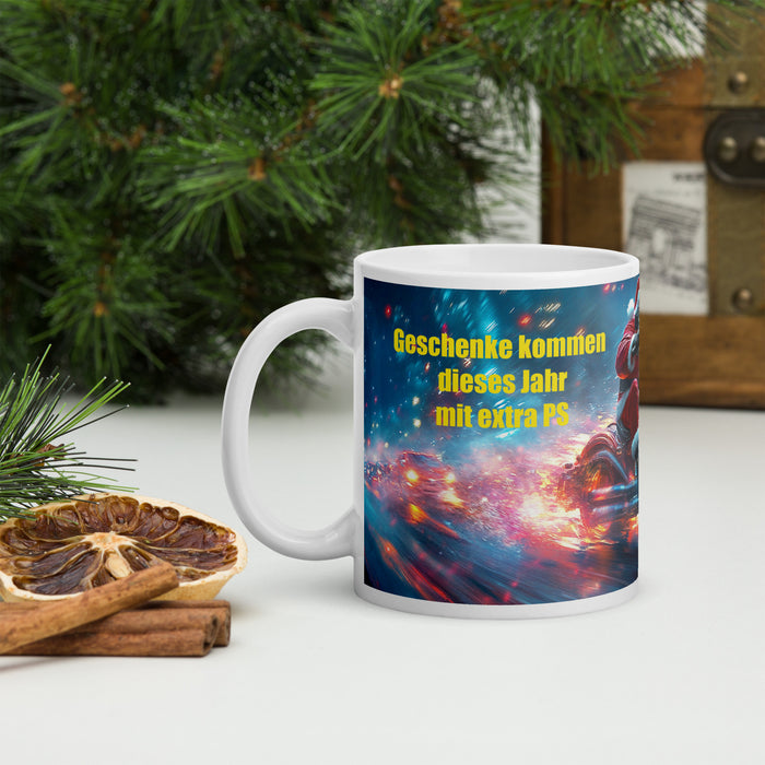 Der Weihnachtsmann gibt Gas