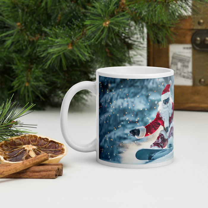 Cool, dynamisch und festlich: Die perfekte Weihnachtstasse!