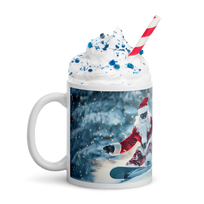 Cool, dynamisch und festlich: Die perfekte Weihnachtstasse!