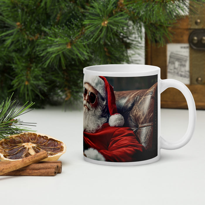 Schlitten parken, Whiskey einschenken – Santa gönnt sich!